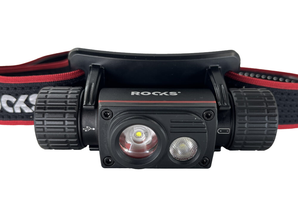 ROOKS Lampa czołówka ALU MAX z magnesem 1000 lum 2600 mAh OK-03.3112