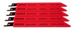 ROOKS Brzeszczot do piły szablastej Bi-METAL stal 24 TPI x 152 mm kpl. 5 szt. OK-03.4510