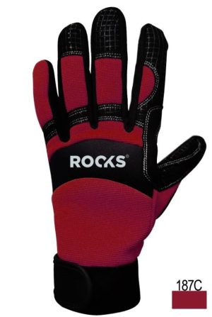 ROOKS OK-09.0015 Rękawice robocze STRONG GARAGE rozmiar L 9"
