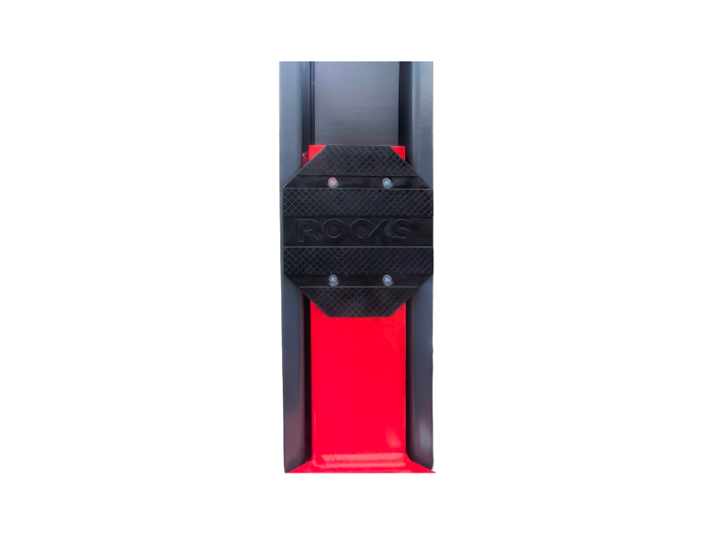 ROOKS Podnośnik dwukolumnowy automatyczny 4,5t LED sterowanie pilot 400V