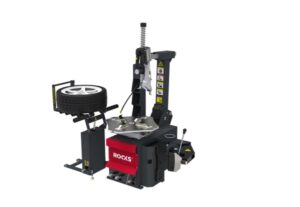 ROOKS Automatic Tire Changer, Blade-less System, Table for Up to 26", 2B Lift, 400V